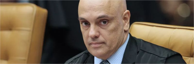 Alexandre de Moraes, em sessão no STF em março deste ano — Foto: Carlos Moura/SCO/STF